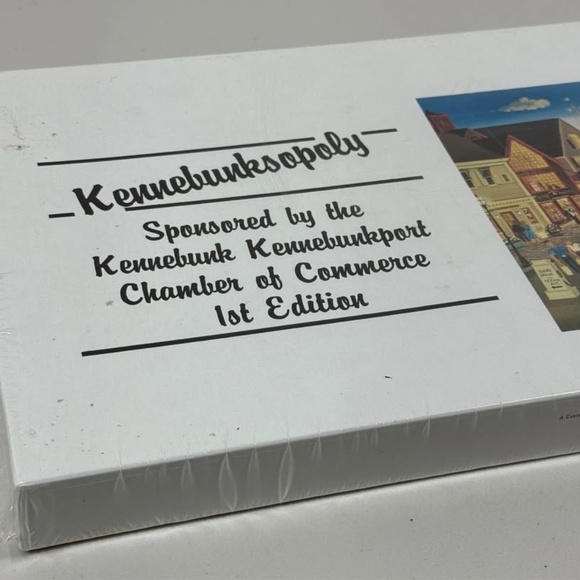 Kennebunk Maine Kennebunksopoly Board Game Kennebunk Chamber of Commerce 1st Ed - Picture 3 of 9